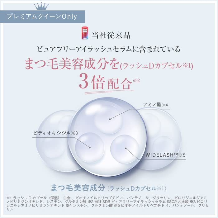 Amazon.co.jp: 【スカルプD】 まつげ美容液 【プレミアムクイーン