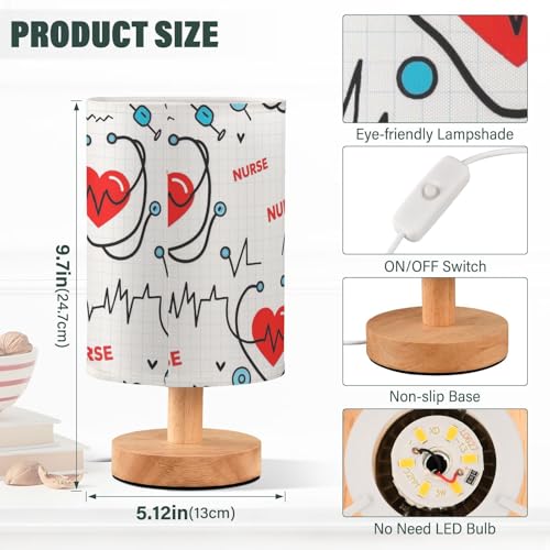 Lámpara de mesa decorativa para bebés Nurse Elements miniatura 3