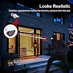 BNT-Dummy-Fake-Security-Camerawith-One-Flashing-Red-LED-Lightfor-Home-and-Businesses-Security-IndoorOutdoor-4-Pack-White
