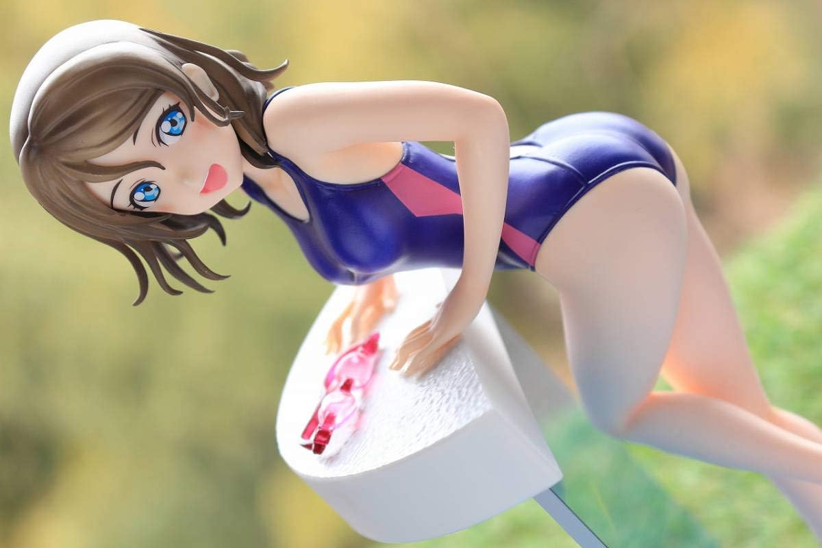 Amazon 正規品 未開封フィギュア 渡辺曜 Blu Rayジャケットver 水着 ラブライブ サンシャイン 1 7 完成品 グッドスマイルカンパニ 限定 フィギュア ドール 通販