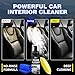 POLIXEL Multifunctional Foam Cleaner for Car - Car Interior Cleaner & Deep Stain Remover for Home, Powerful Foam Removes Dirt and Stains from Seat, Fabric and Carpets - 5oz / 150ml