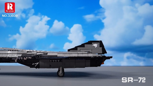 Amazon.com: Reobrix SR-72 Reconnaissance Fighter Jet Building Set