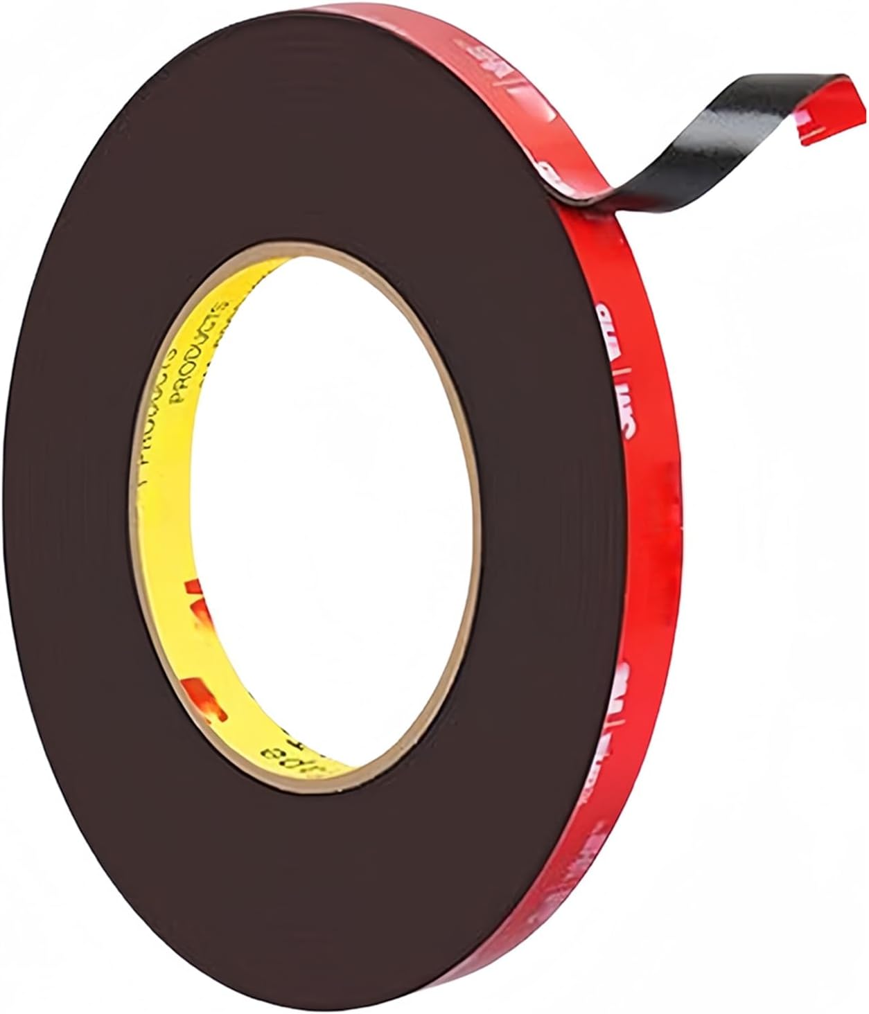 Gasenvan Double Sided Tape Heavy Duty, Mounting Adhesive Tape 1/4 in x 15.4 ft, Waterproof Adhesive Strip Tape for Indoor & Outdoor, Automotive Trim, Garage,LED Strip Lights, Home Decor