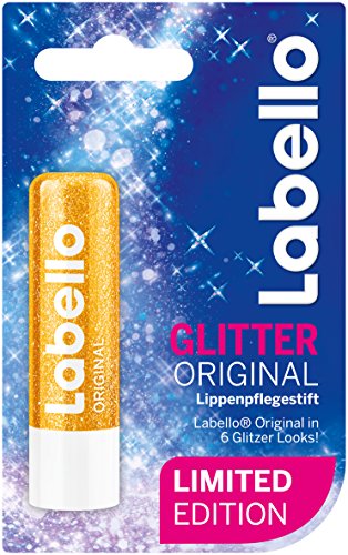 Preisvergleich Produktbild Labello Lippenpflegestift, Original Limitierte Glitzer Edition ( 4,8 g)