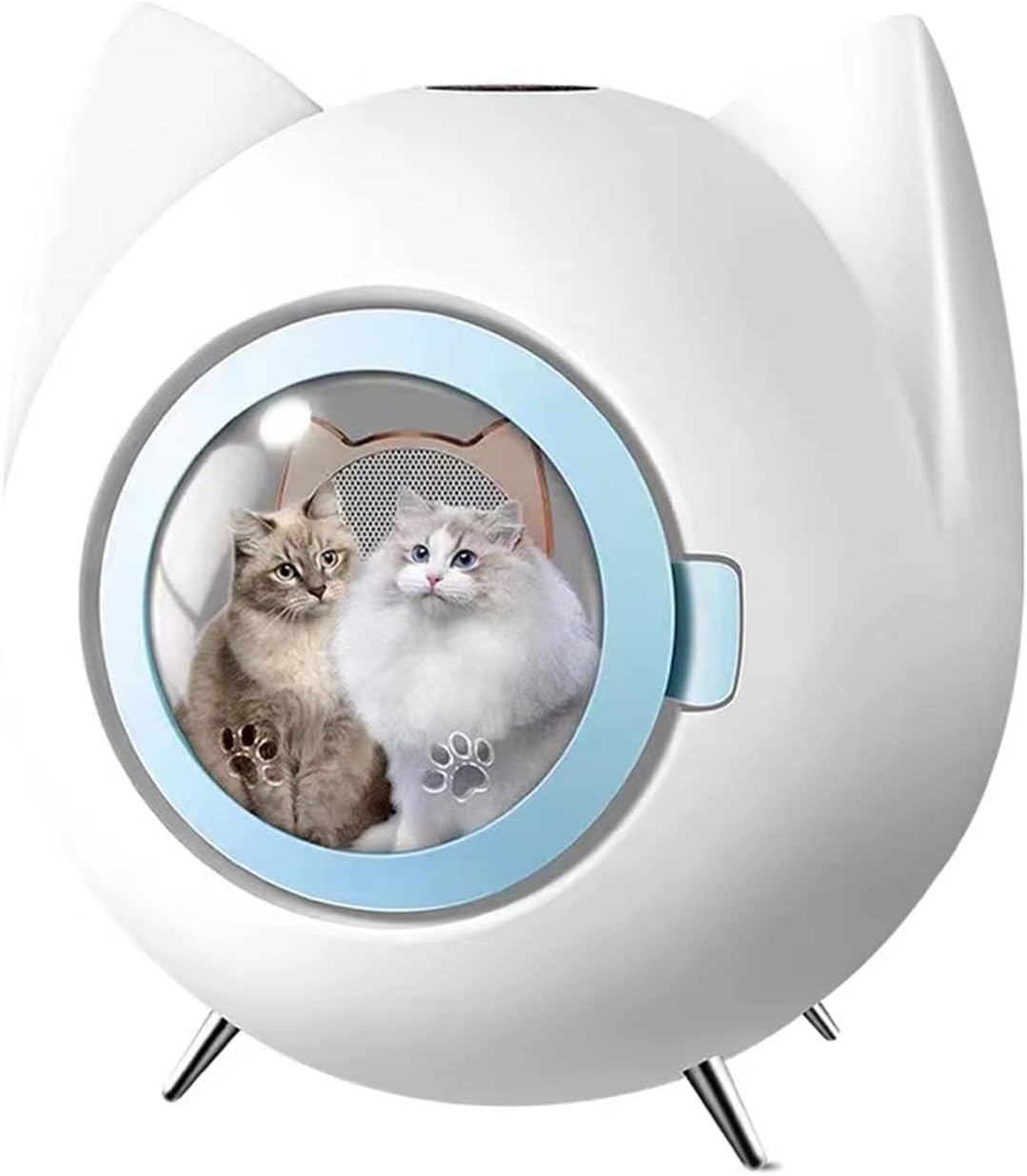 Pet Drying Box Cat Household Commercial Small Dog Hair Dryer Special Water Blower (White)