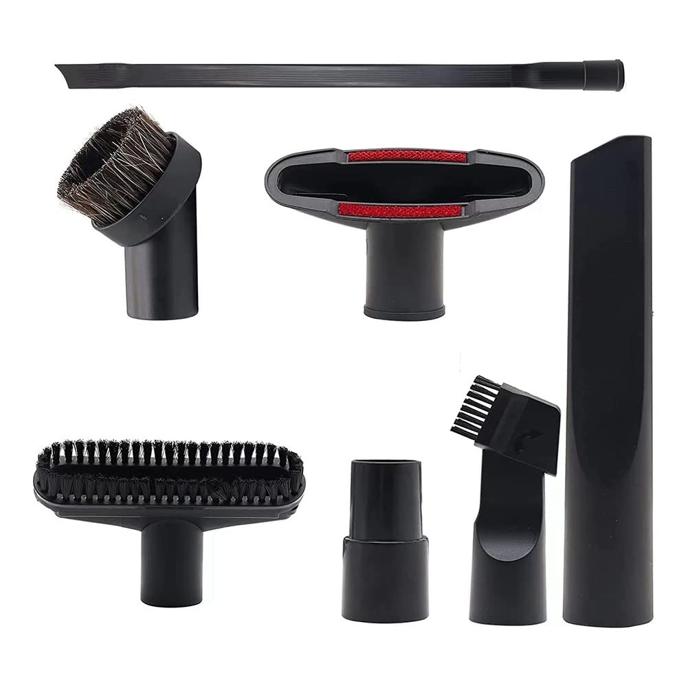 Vakuum-Aufsatz-Set – 7-teilig, 32 Mm – Mit Fugendüse, Polsterwerkzeug & Bürsten