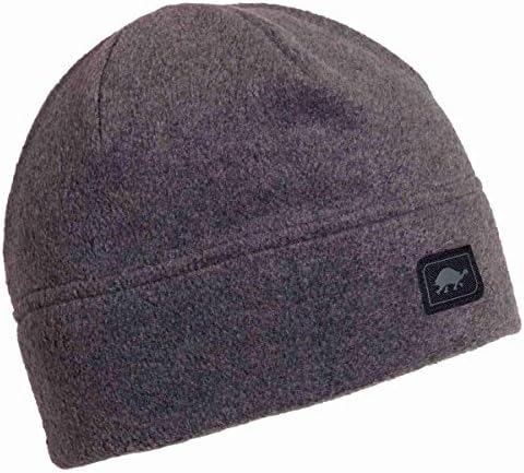 Turtle Fur Beanie Chelonia 150 Fleece Hat, Charcoal