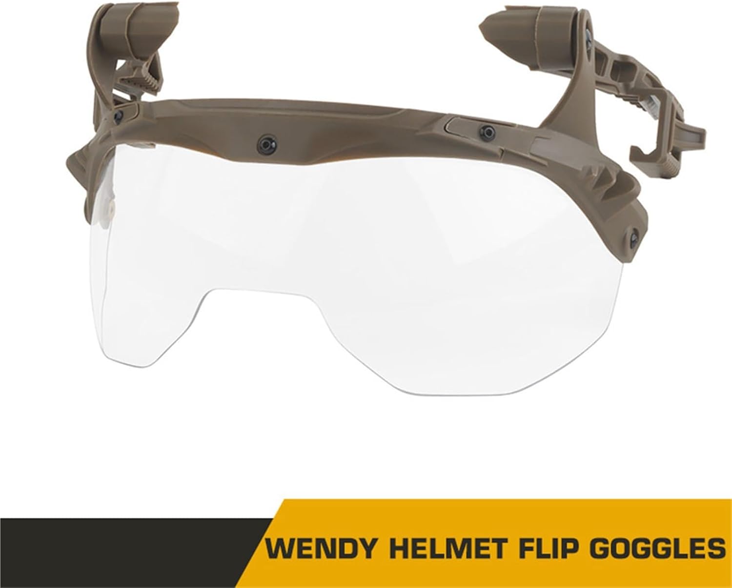 Helmet Goggles Visor Tactical Flip Goggles Anti-Fog Lens Protective Mask for 3.0 Helmet