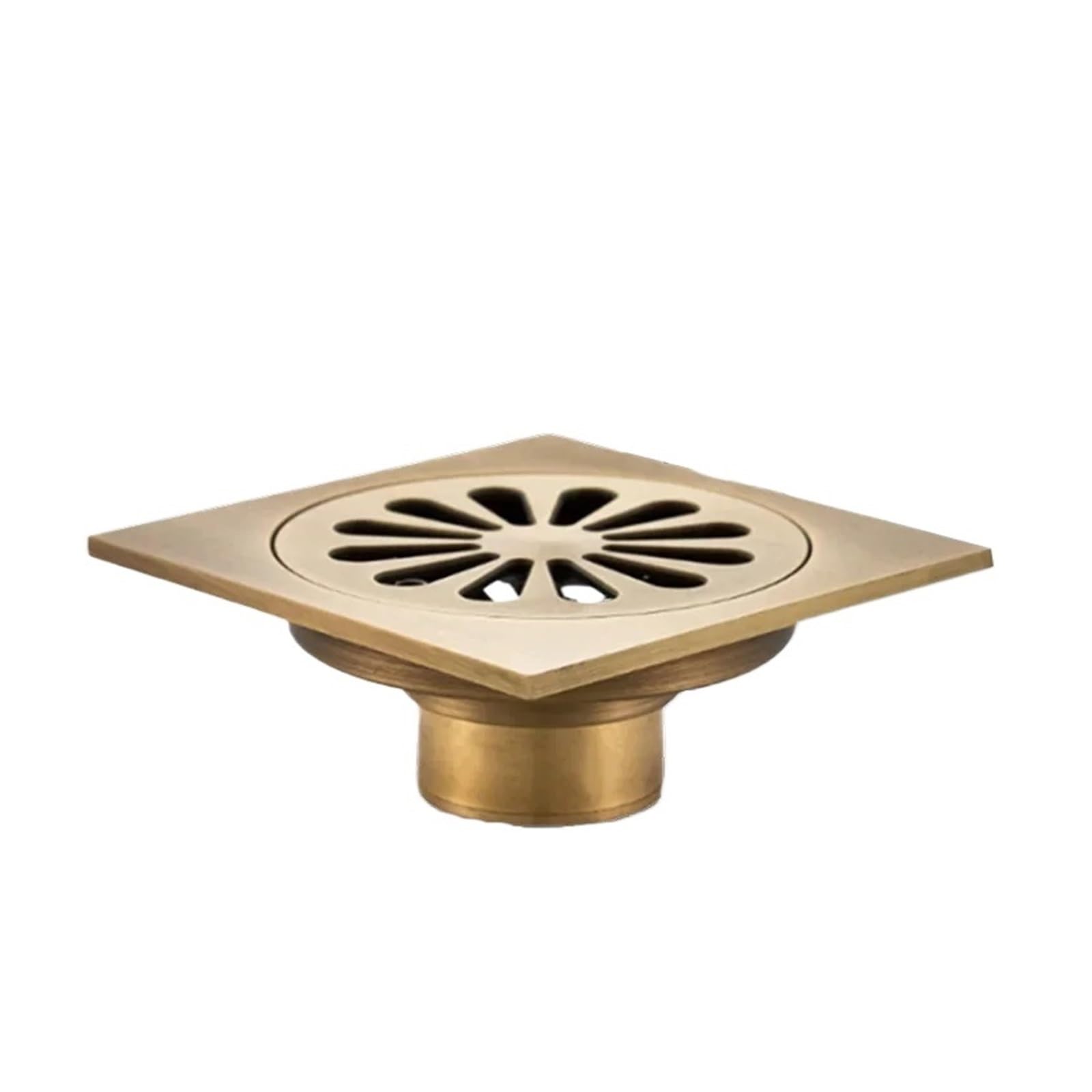 Cleufwko One Color Floor Drain Filter Cover Brushed Floor Drain Shower Hardware Bathroom Accessories Sink Drain(B)