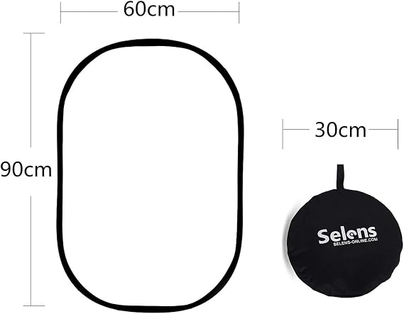 Selens Light Diffuser Photography 60 x 90 cm Reflector Soft Diffusion Panel