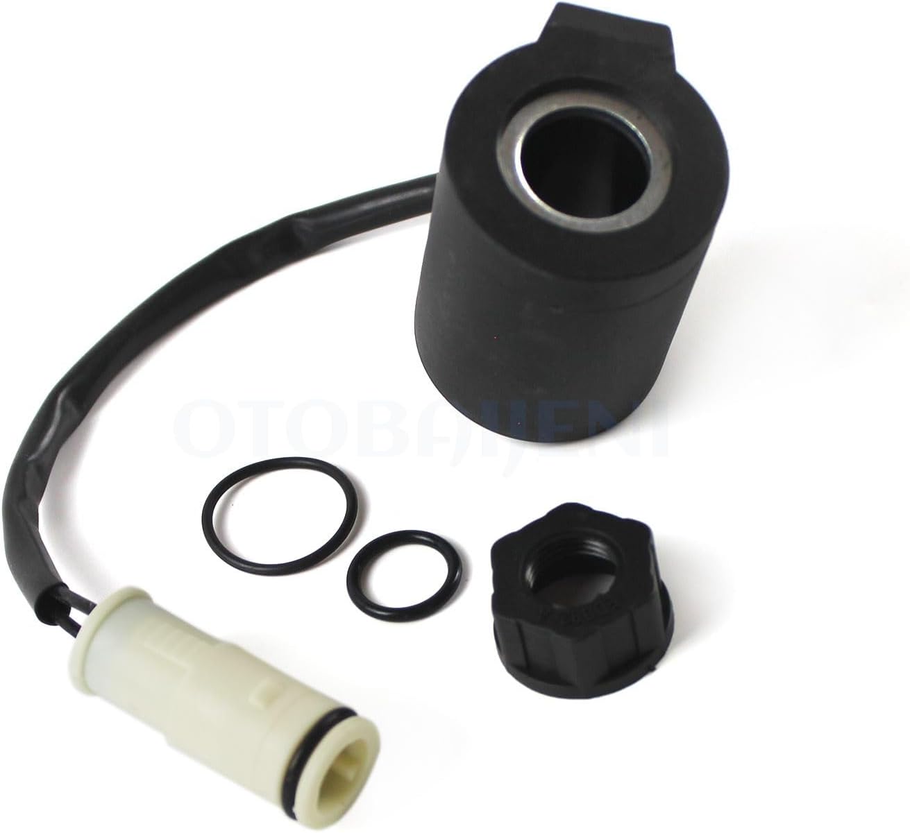 VOE14527267 14527267 Solenoid Coil 24V Compatible with Volvo EC140B EC210B EC240B EC290B EC160B EW130 Excavator Solenoid Valve Coil Aftermarket Replacement Parts