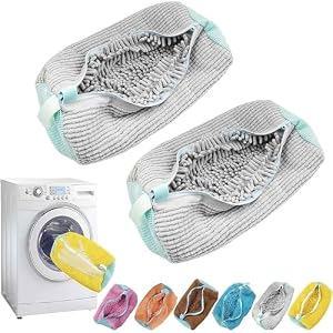 Gozyla KCABUDAEK-GRAY Schuhwaschbeutel 2er Set
