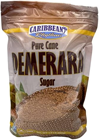 CARIBBEAN RHYTHMS Demerara Sugar, 1.5 lb. 24 Ounces