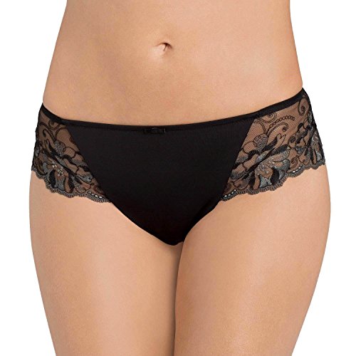 Image of Triumph Women's Modern Bloom Tai Floral Brief, Black, 10