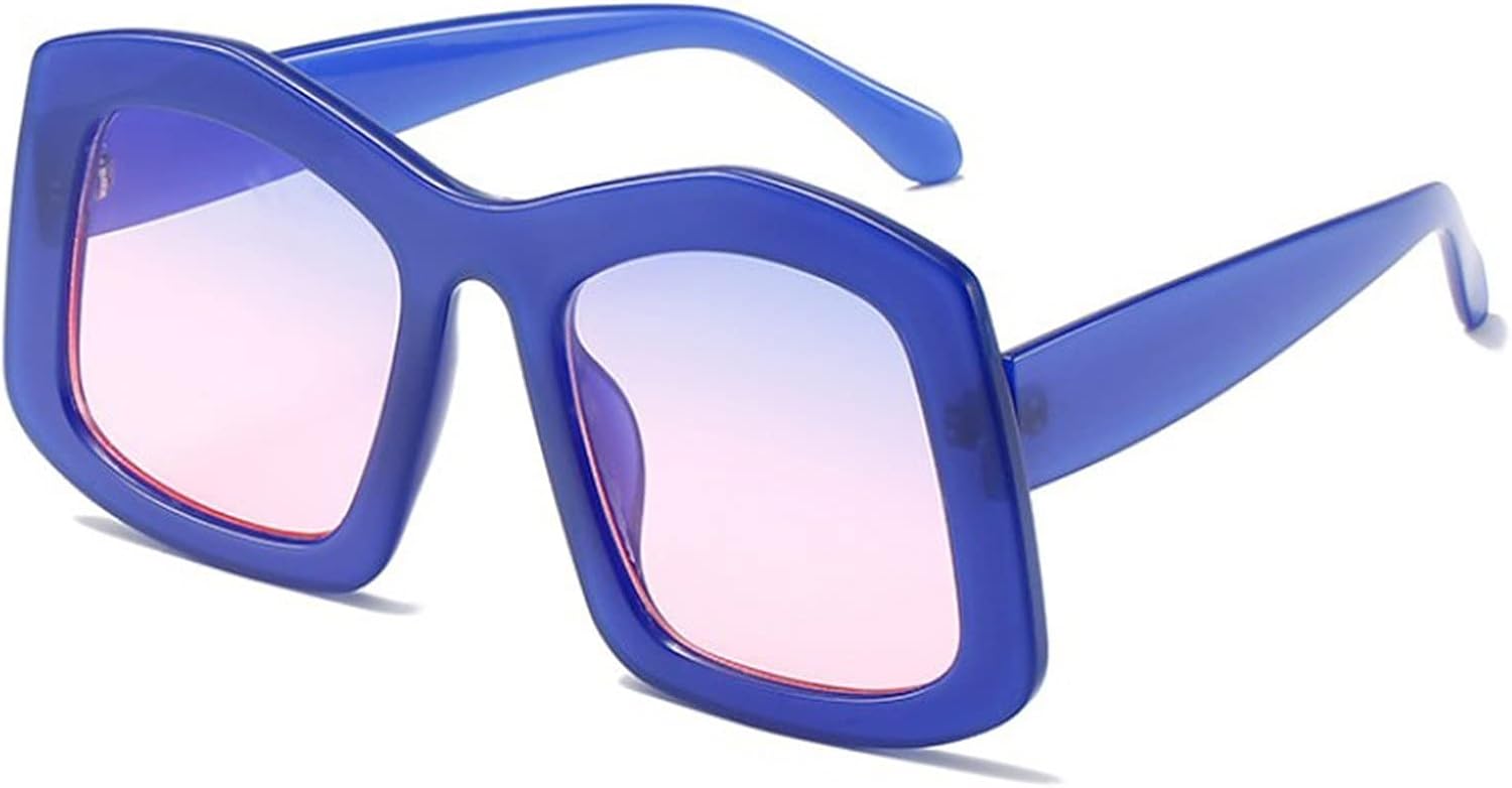 Sunglasses Large Frame Candy Street Shooting Sunglasses Vintage for Men Women