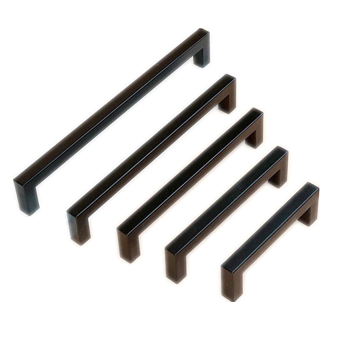 Molinter Furniture Handles Cabinet Handle Bow Handle Drawer Handle for Bookcase Wardrobe Drawer (Hole Distance 96 mm)