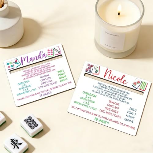 Mahjong Line Reader Personalizado con Nombre y Reglas miniatura 3