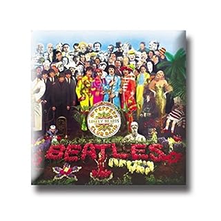 The Beatles Sgt Pepper Album Nouveau Officiel Metal Pin Badge Size One Size - Les Beatles, Paul McCartney, John Lennon, RIngo Starr, George Harrison