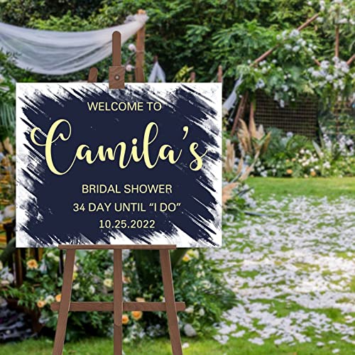 Panneau de mariage personnalisé au style forêt rustique pour l'accueil de vos invités