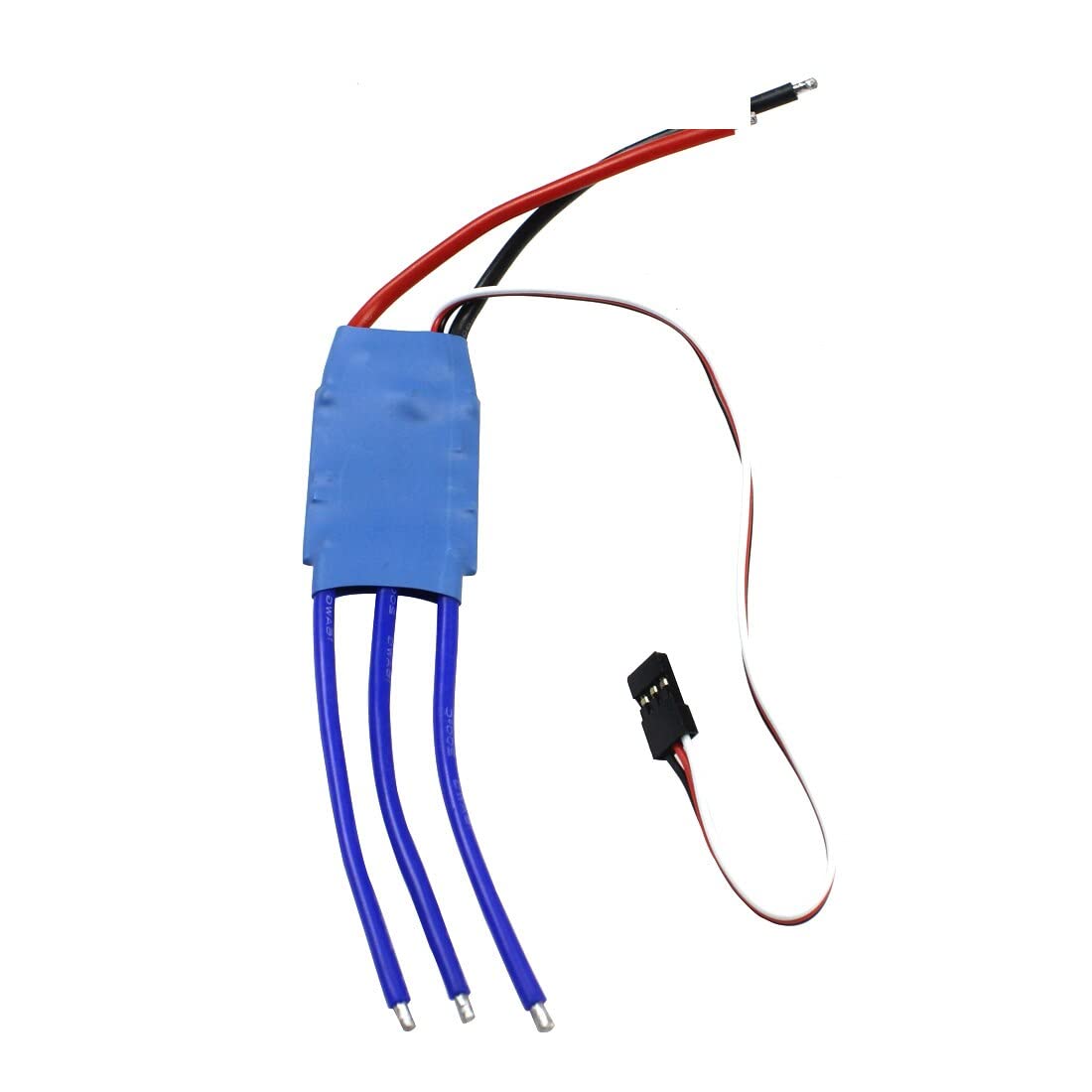 QWinOut 30 A Brushless ESC Speed Controller Blue Color for DIY RC Quadcopter Hexacopter Multi-Rotor Aircraft Drone (10 pezzi)