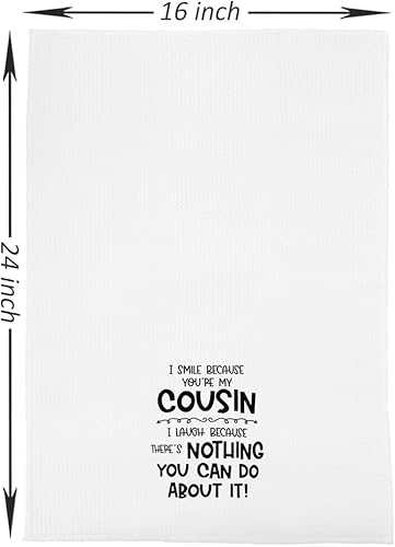 Miniatura 4 de Knibeo Toallas de cocina divertidas, en nuestra familia, no nos escondemos locos, toallas de cocina divertidas, toallas de mano divertidas para