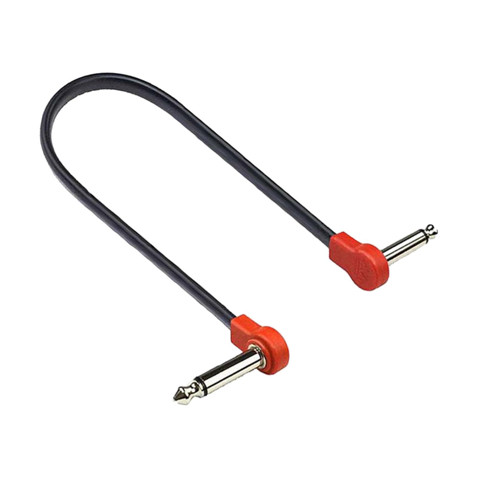 NIVAA Guitar Patch Cable Bass Effects Pedal Board Patch Cable TS Effect Pedal Cord 50cm Red-image-10