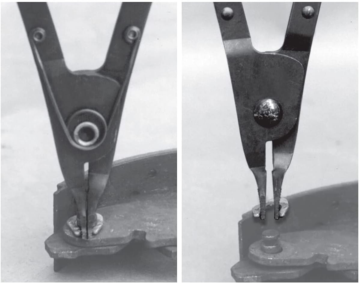 Pinze Per Anelli Di Ritenuta - Con Punta Angolata, In Acciaio Al Cromo Vanadio, Per Auto E Meccanica - Foto 5