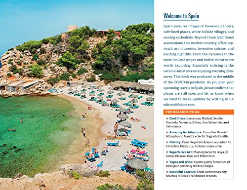 Fodor's Essential Spain 2022 (Full-Color Travel Guide) #TOP1