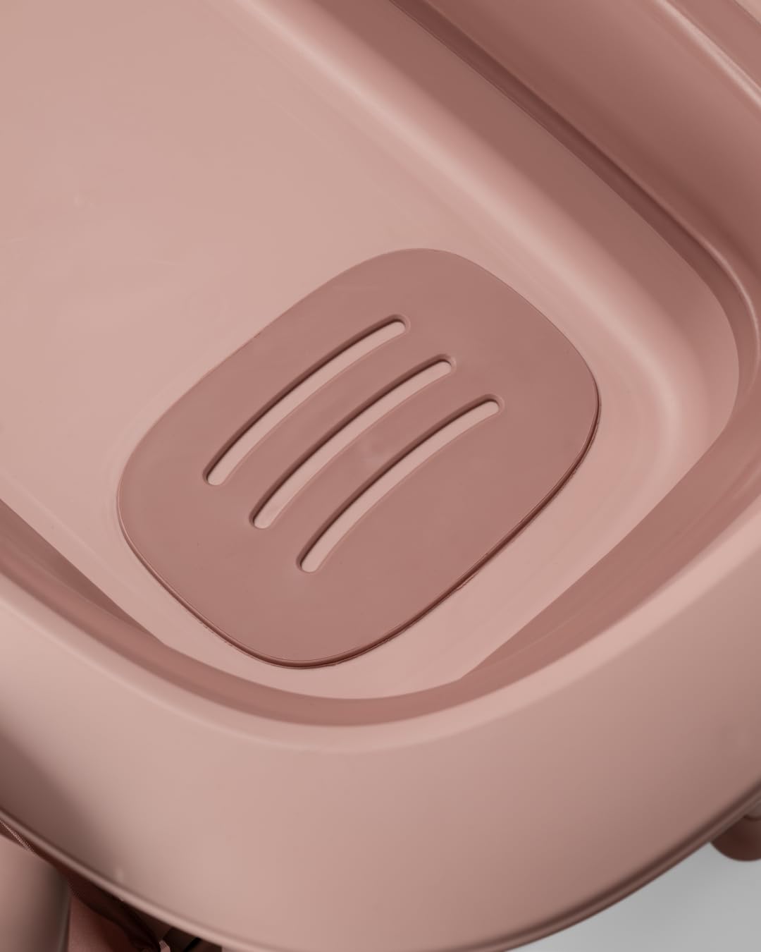 Twistshake Baby Babybadewanne V2 Set | Faltbare Badewanne mit Badekissen & Spüler | 30L Fassungsvermögen | BPA-frei | 0–4 Jahre | Rose Délavé