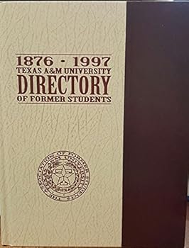 Hardcover Texas A&M Directory of Former Students 1876-1997 Book