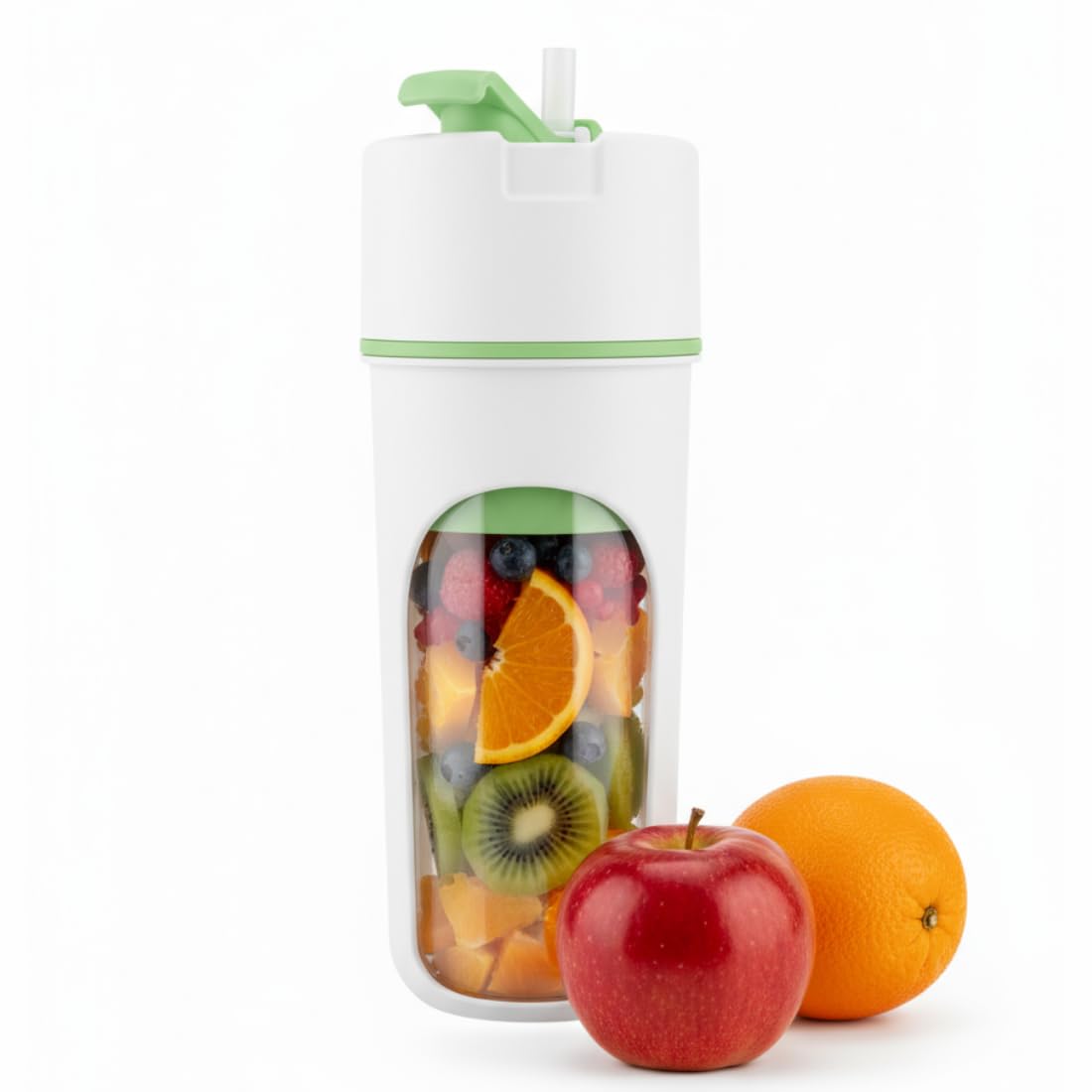 PRIMESAGE® Juicer Mixer Grinder Mini Juicer for Home Bullet Mixer Jar Juicer Machine Juicer Grinder for Fruits Portable Blenders for Smoothies and Juices Mixer | Portable 580ML-image-34