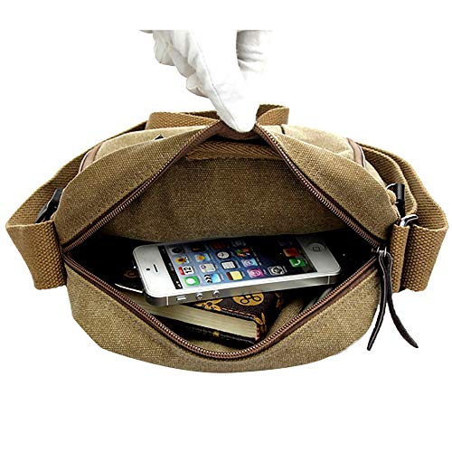 Borsa da Uomo di Tela Spalla Borsello Studenti