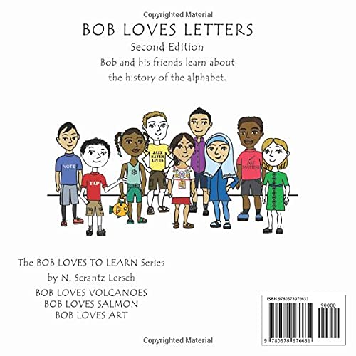 Bob Loves Letters: A History of the Alphabet - Second Edition - Image 2