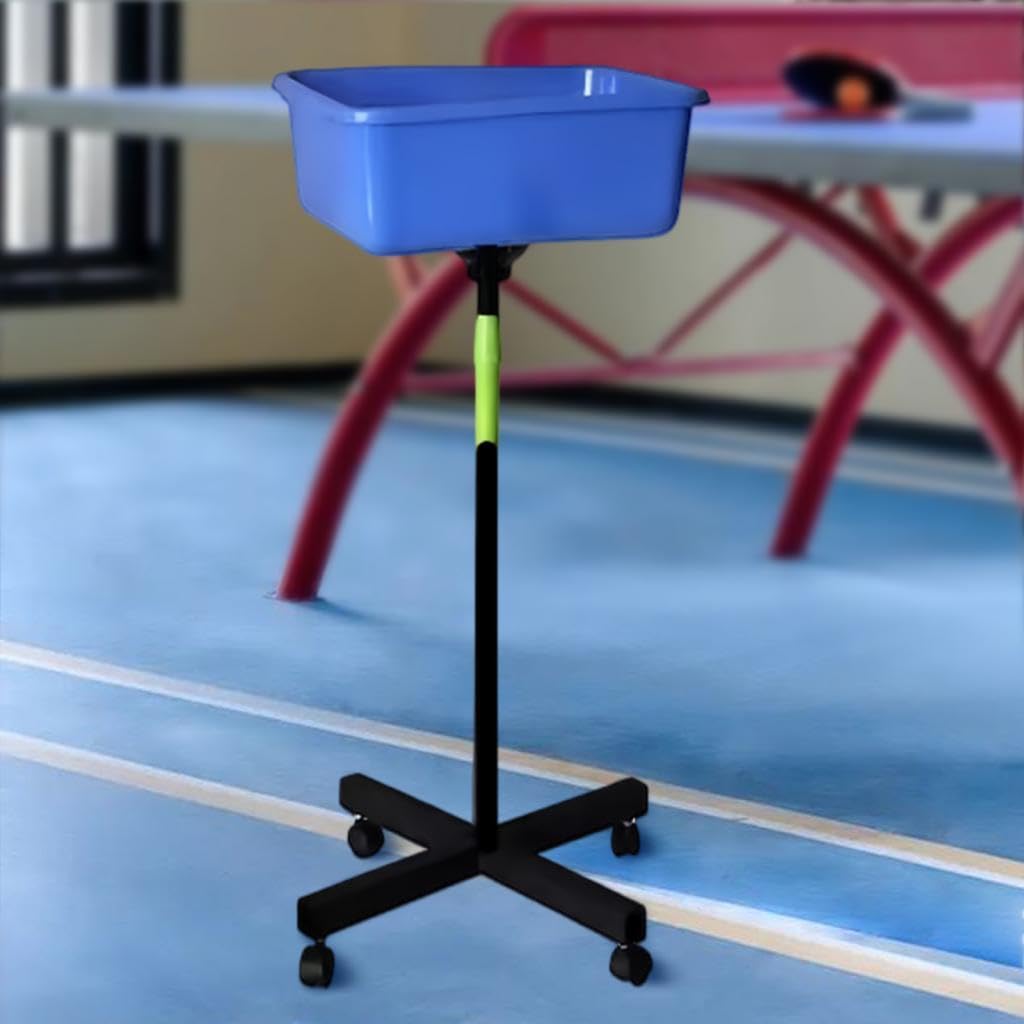 perfk Supporto Multi-Pallina, Supporto a Croce per Pong, Porta Palline per Allenamento