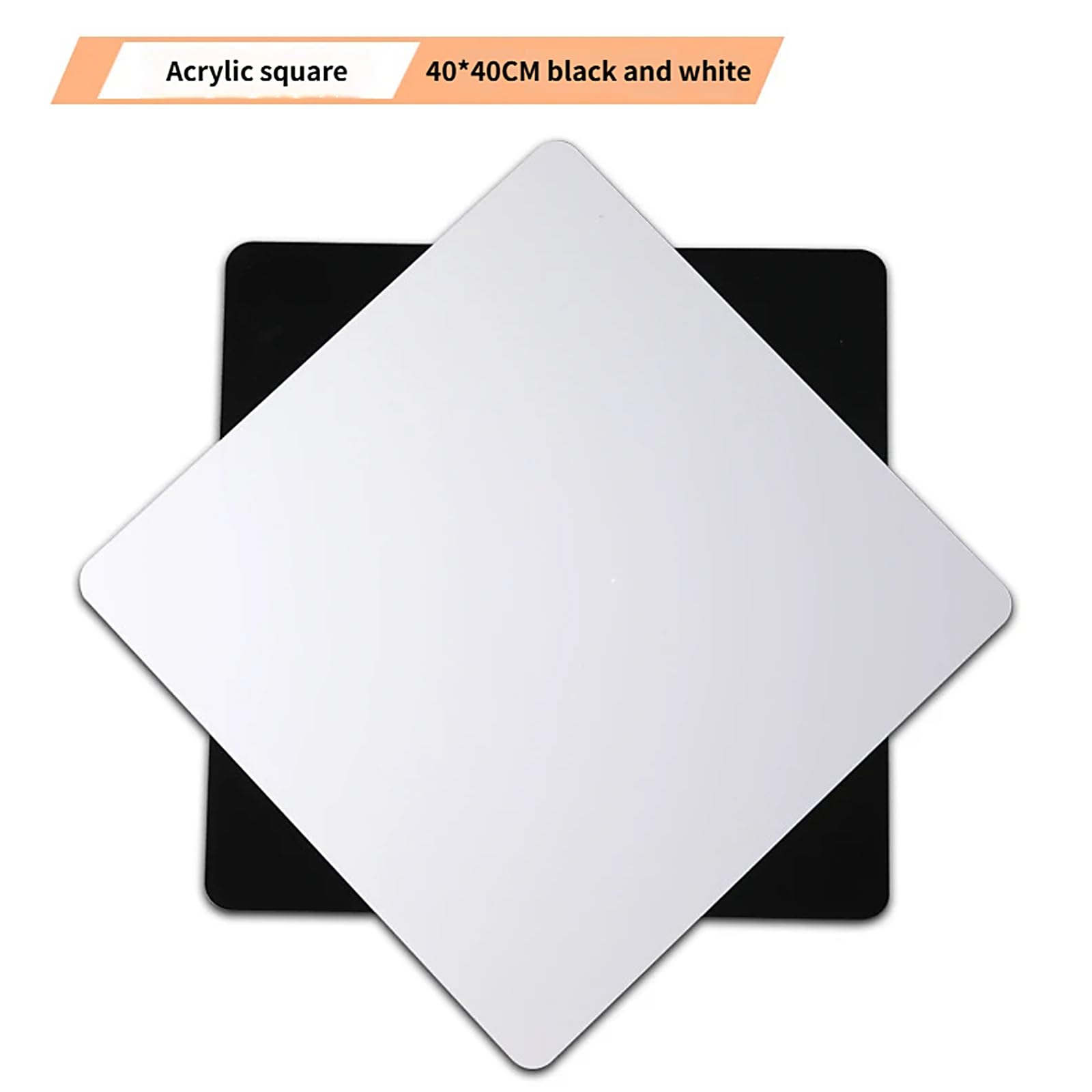 Mesa de presentación reflectante de 30/40 cm para fotografía de productos profesionales en blanco y negro para accesorios fotográficos, equipos de estudio