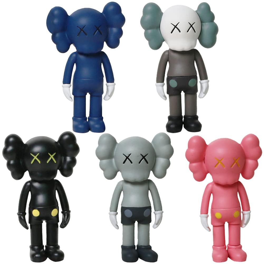 Buy KAWS Doll, 5 Pieces KAWS Family Figure Set, Figurine Playset, Mini
