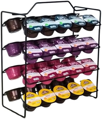 Suporte Porta 40 Capsulas Para Café 3 Corações