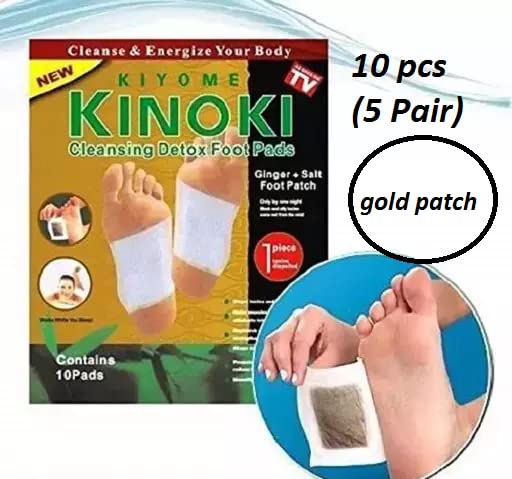 Weight Loss 1 Box Organic Health Foot Patch (Patch++) Remove Toxins Ginger Foot Detox Pads For Foot And Body Cleansing -5 Pair Packet (10 pcs) 7 51U+75khddL