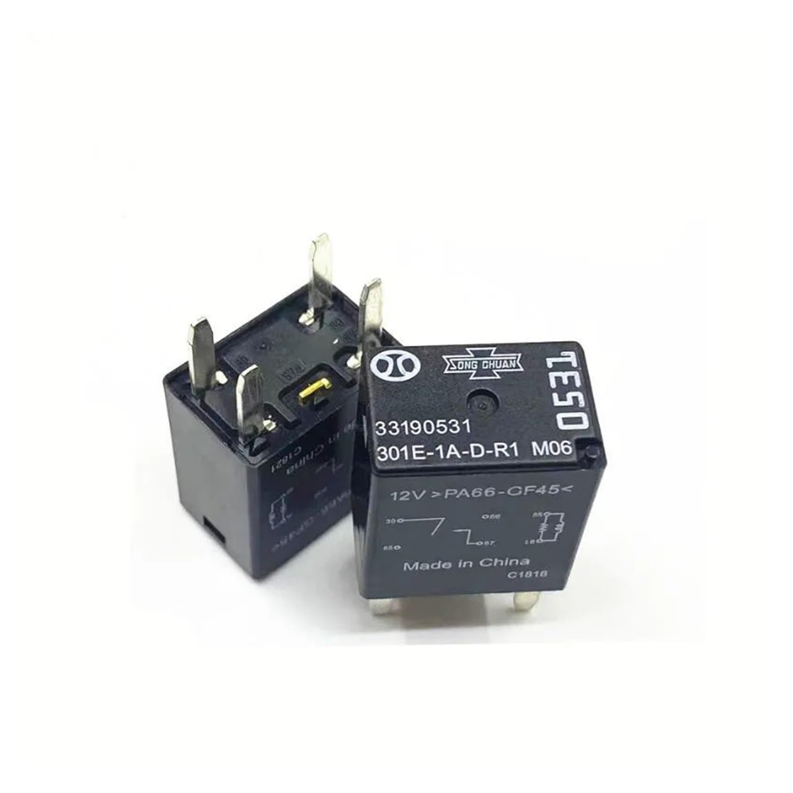OSHZIKJII 301E-1A-D-R1 12VDC DC12V 12V 35A relay 4PIN(10PCS)