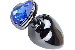 Romi Heart Shaped Stainless Steel Anal Butt Plug: Unlock Intimate Bliss