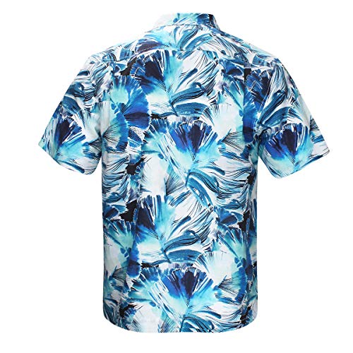 Havana Breeze Men's Hawaiian Linen Beach Shirt