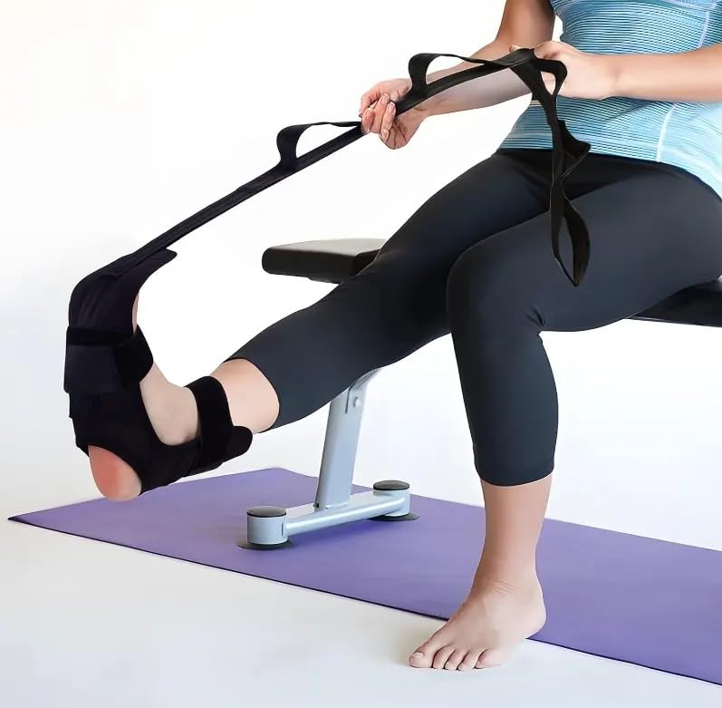 EZ Living 1pcs leg stretcher for yoga and gym for men and women Yoga Leg Stretcher Adjustable Leg Stretcher Yoga Stretching Strap Leg Stretching Machine (B0CW5Z362D) Amazon Price History, Amazon Price Tracker