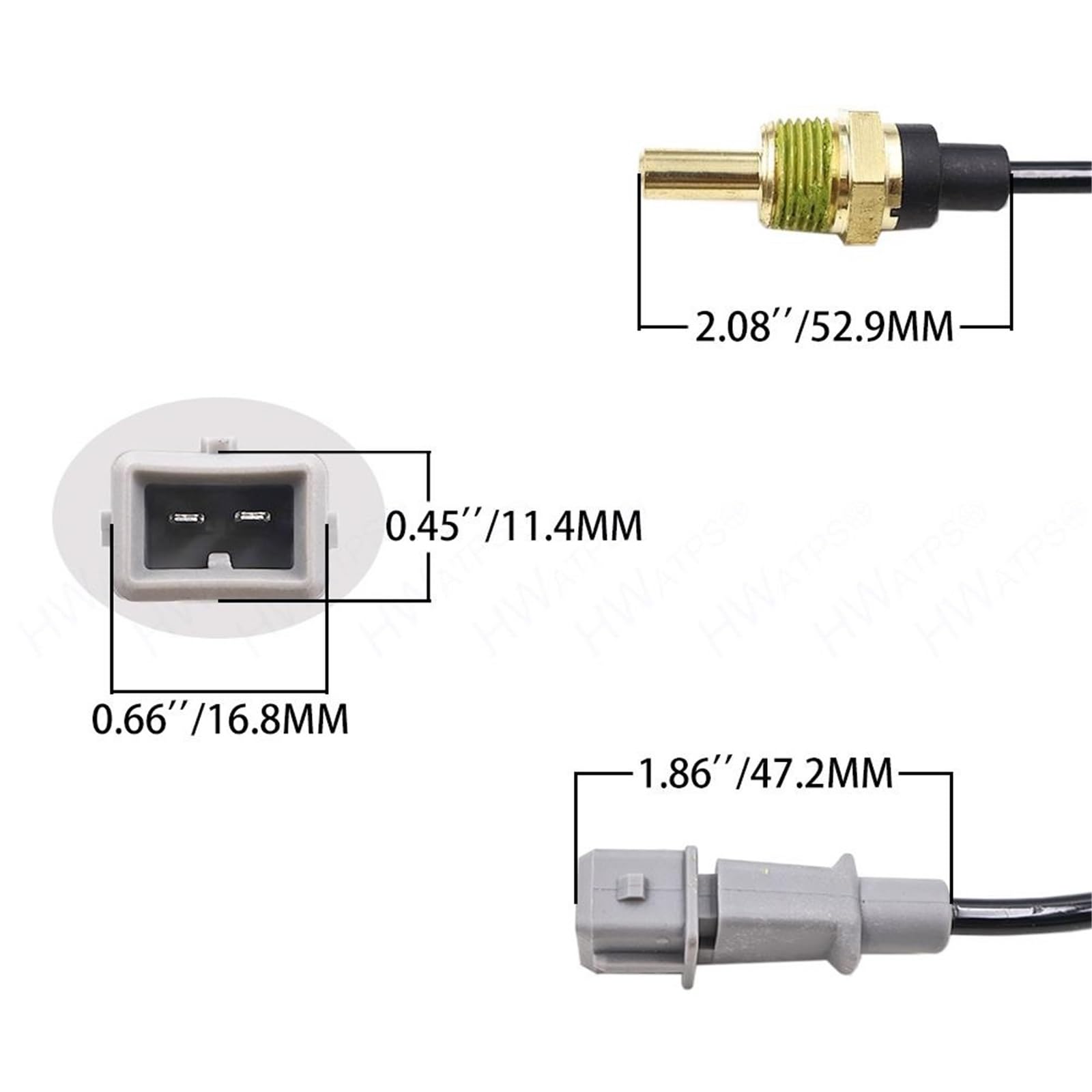 Sensor de temperatura del refrigerante 39220-23990 (1 unidad)