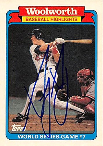 Autograph Warehouse 245378 Greg Gagne Autographed Baseball Card - Minnesota Twins 1988 Topps Woolworth World Series - No. 32