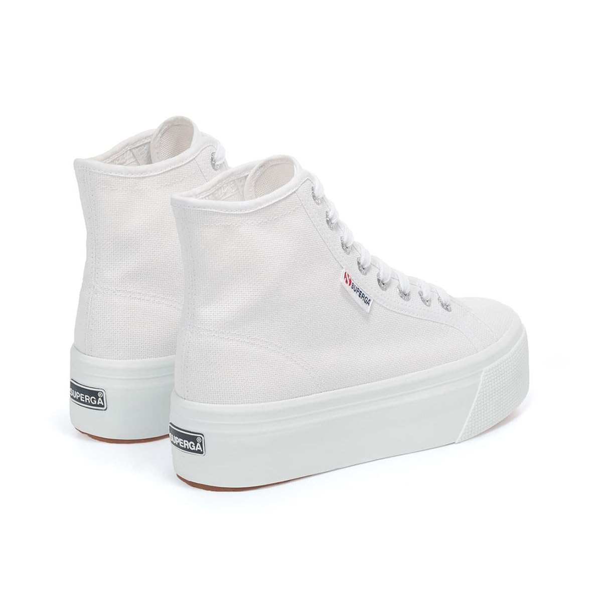 Superga - Sneakers, Donna, Cotone, Casual, 2708 Hi Top