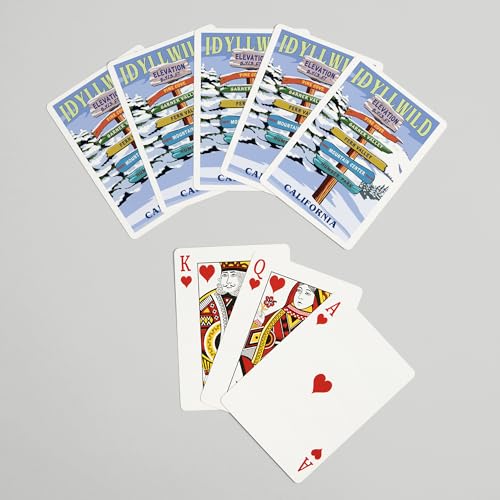Baraja de poker tamaño póker con 52 cartas miniatura 7
