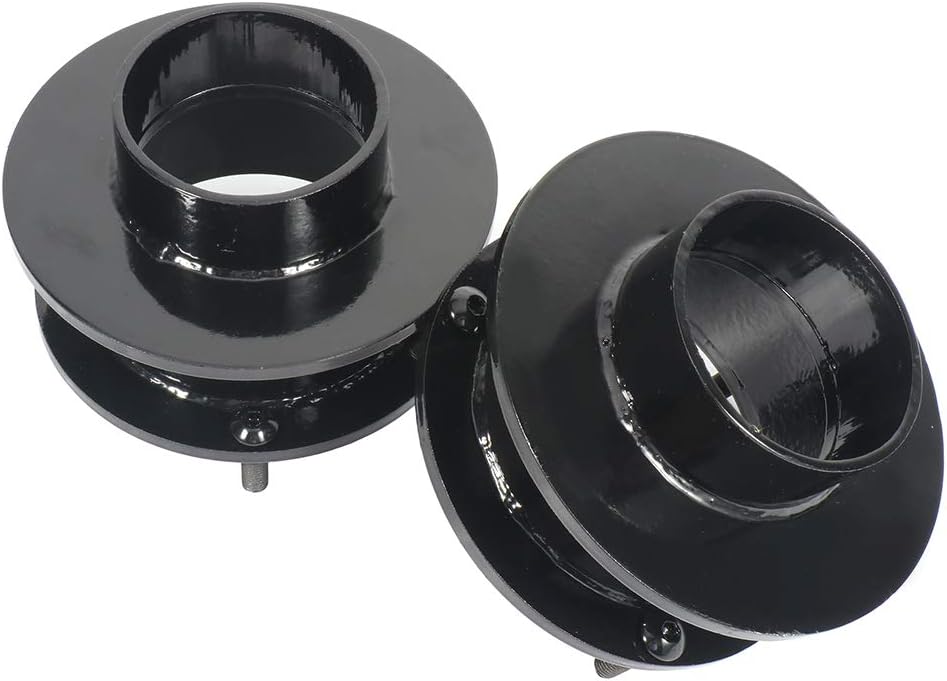 ECCPP Front Leveling Lift Kit 2.5 inch Leveling Kit for Dodge Ram 1500 94-10 for Dodge Ram 2500 94-10 for Dodge Ram 3500 94-10 for Ram 2500 11-13 for Ram 3500 11-13 Raise 63.5mm Forged Strut Spacers
