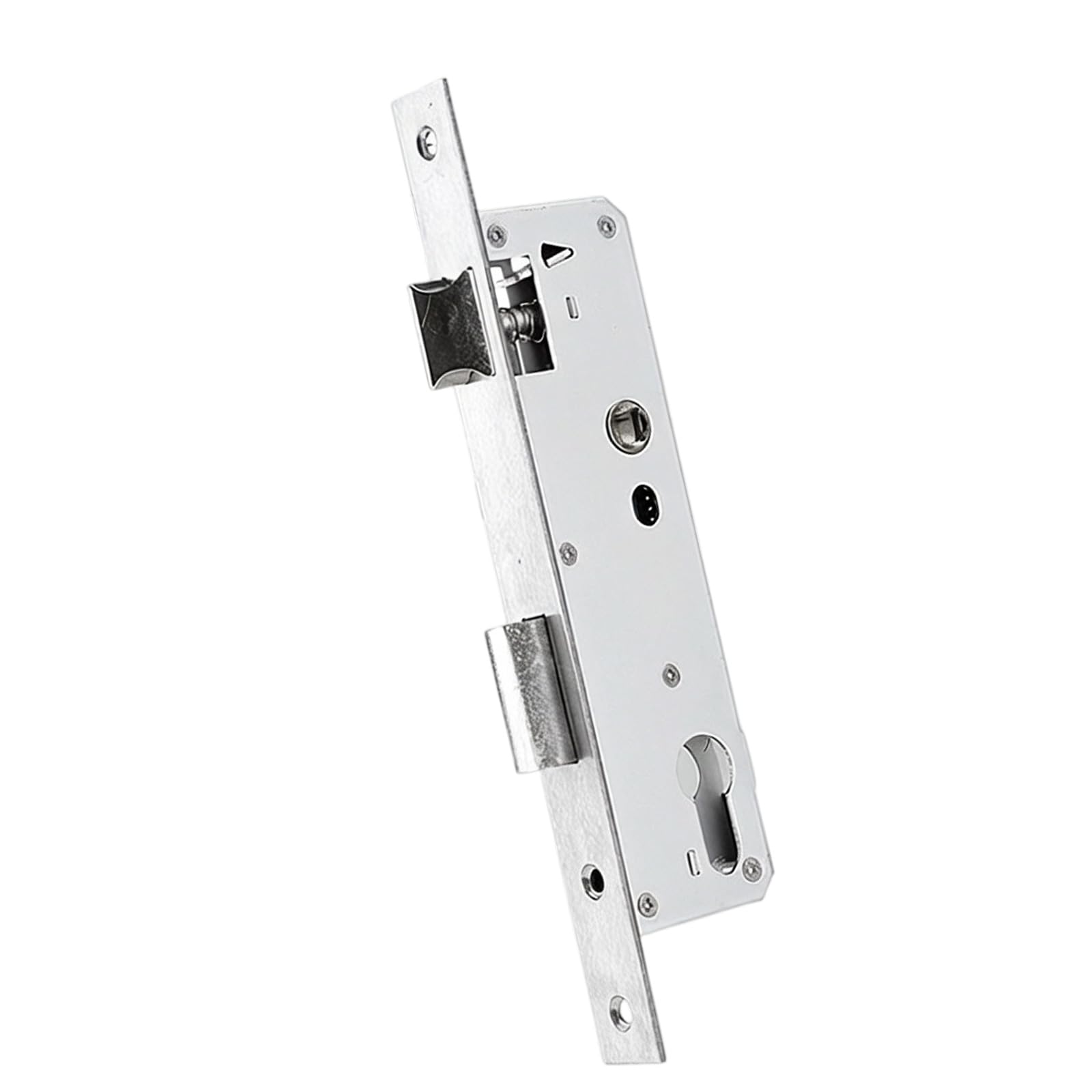 Tsophreniq C 85 Type Door Hardware Body Narrow Stile Mortise Body In Aluminum Alloy For Ourtyard And Aluminum Door Service Use Embedded Mortise Narrow Stile Hardware Latch Mechanism Ourtyard Replacement Entry