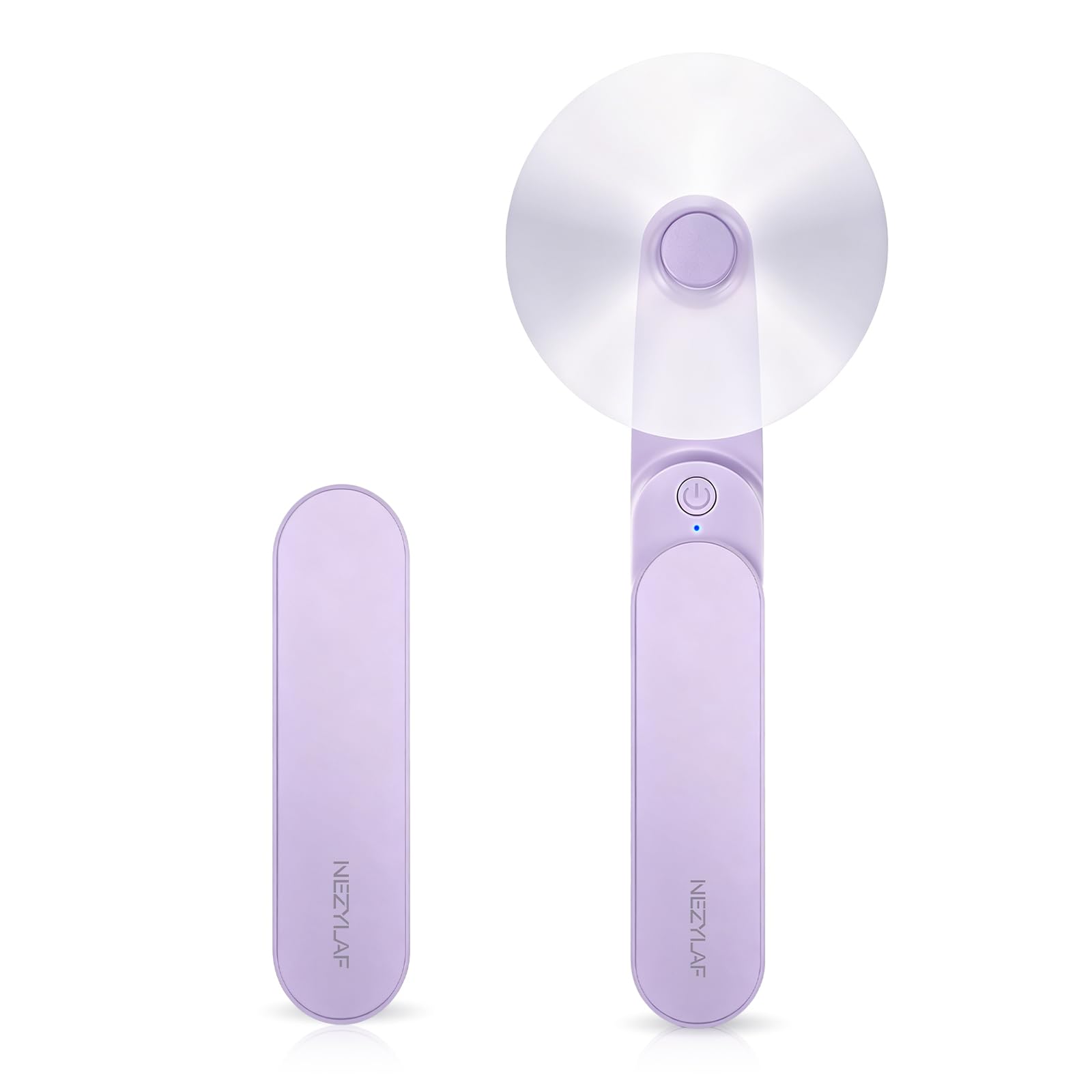 Mini ventilatore portatile, ventilatore da viaggio ricaricabile a 3 velocità [9-15 ore di lavoro], piccolo ventilatore portatile USB tascabile, ventilatore personale con power bank per donne,