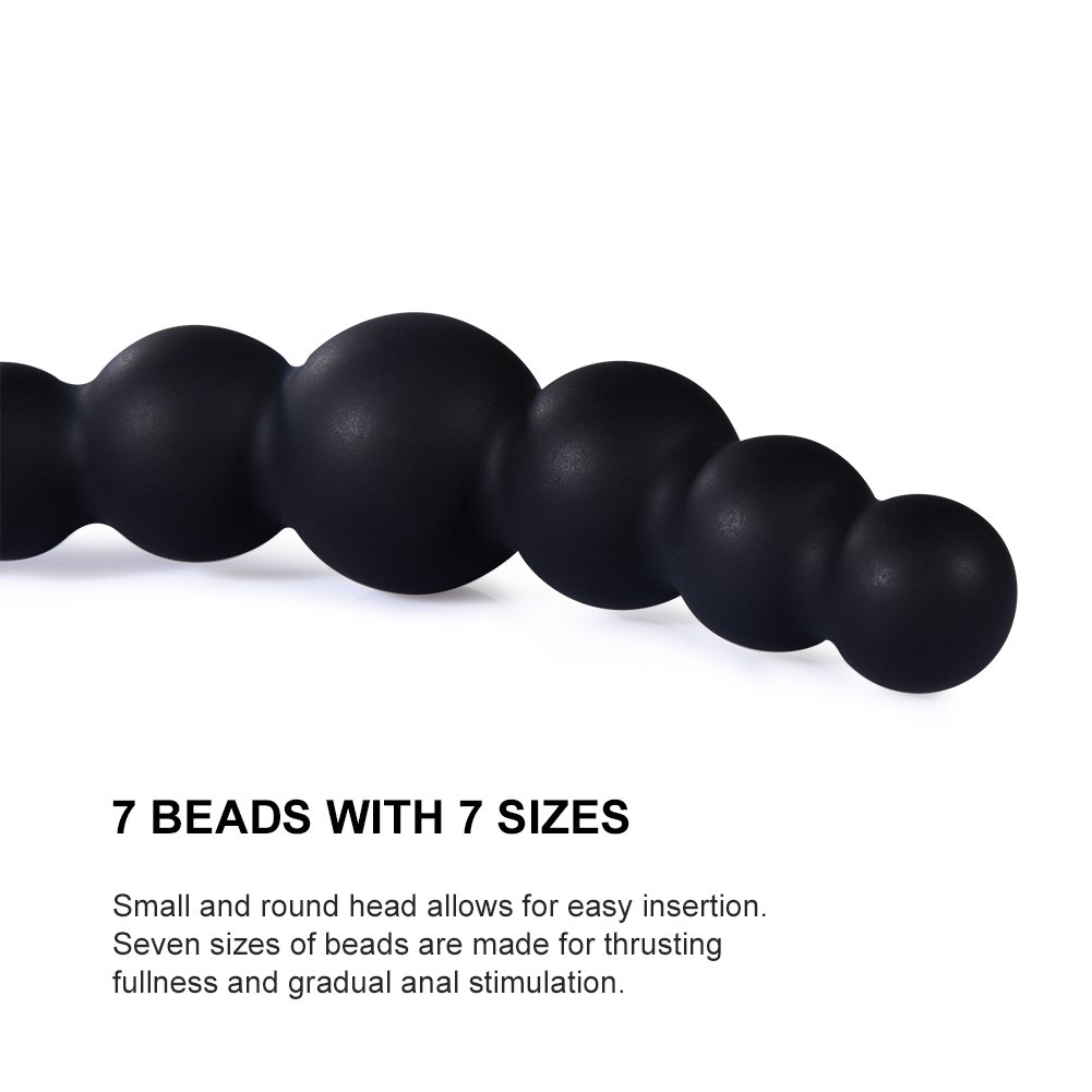 Amazon.com: Utimi Butt Plug Anal Beads with Safe Pull Ring : Health &  Household